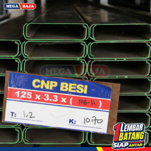 CNP Besi Cilegon Steel ECO 90 mm x 33 mm x 6000 mm | Grade Biru