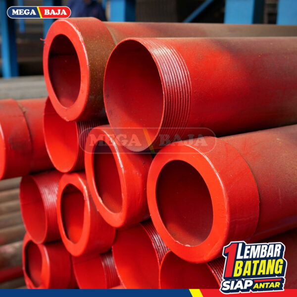 Pipa Galvanis Spindo Drat 2 x 6 Grade Hijau