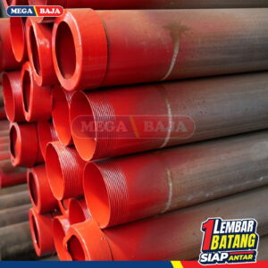 Pipa Galvanis Spindo Drat 3/4 x 6 Grade Hijau