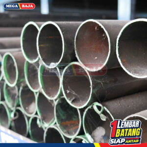 Pipa Hitam Ulir 2  x 6 | Grade Hijau