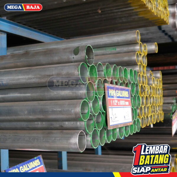 Pipa Galvanize 1  x 3 mm