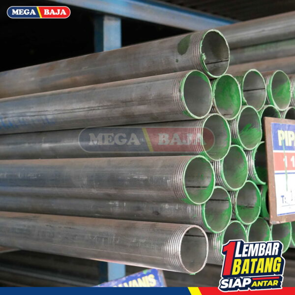 Pipa Galvanize 2  x 1.5 mm
